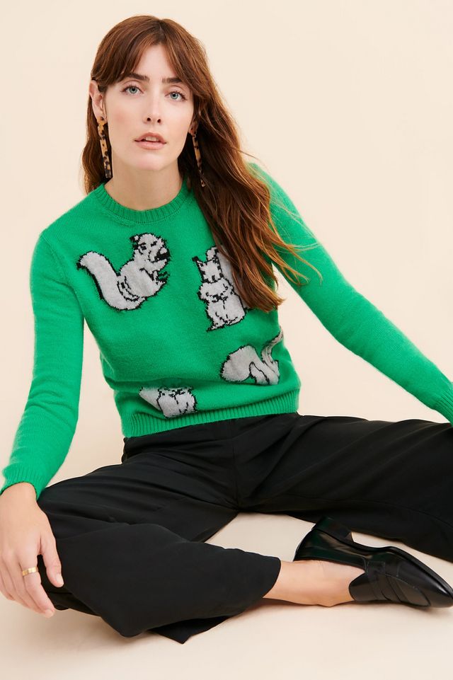 Squirrel sweater clearance anthropologie