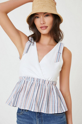 Tied V-Neck Tank main image 0