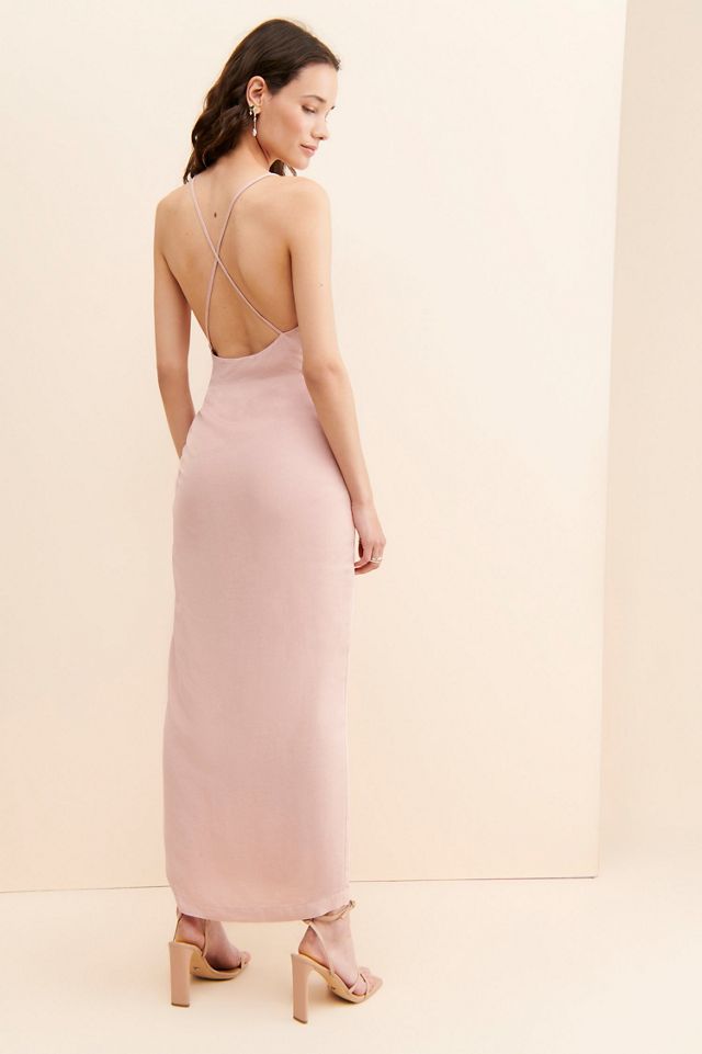 Ruched Asymmetrical Dress #1