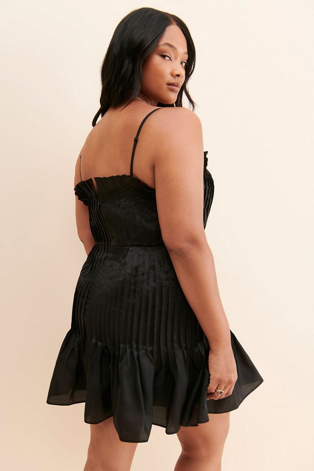 Hutch Farah Pleated Mini Dress #1