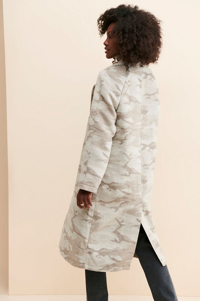 Avec Les Filles Camo Printed Overcoat #1