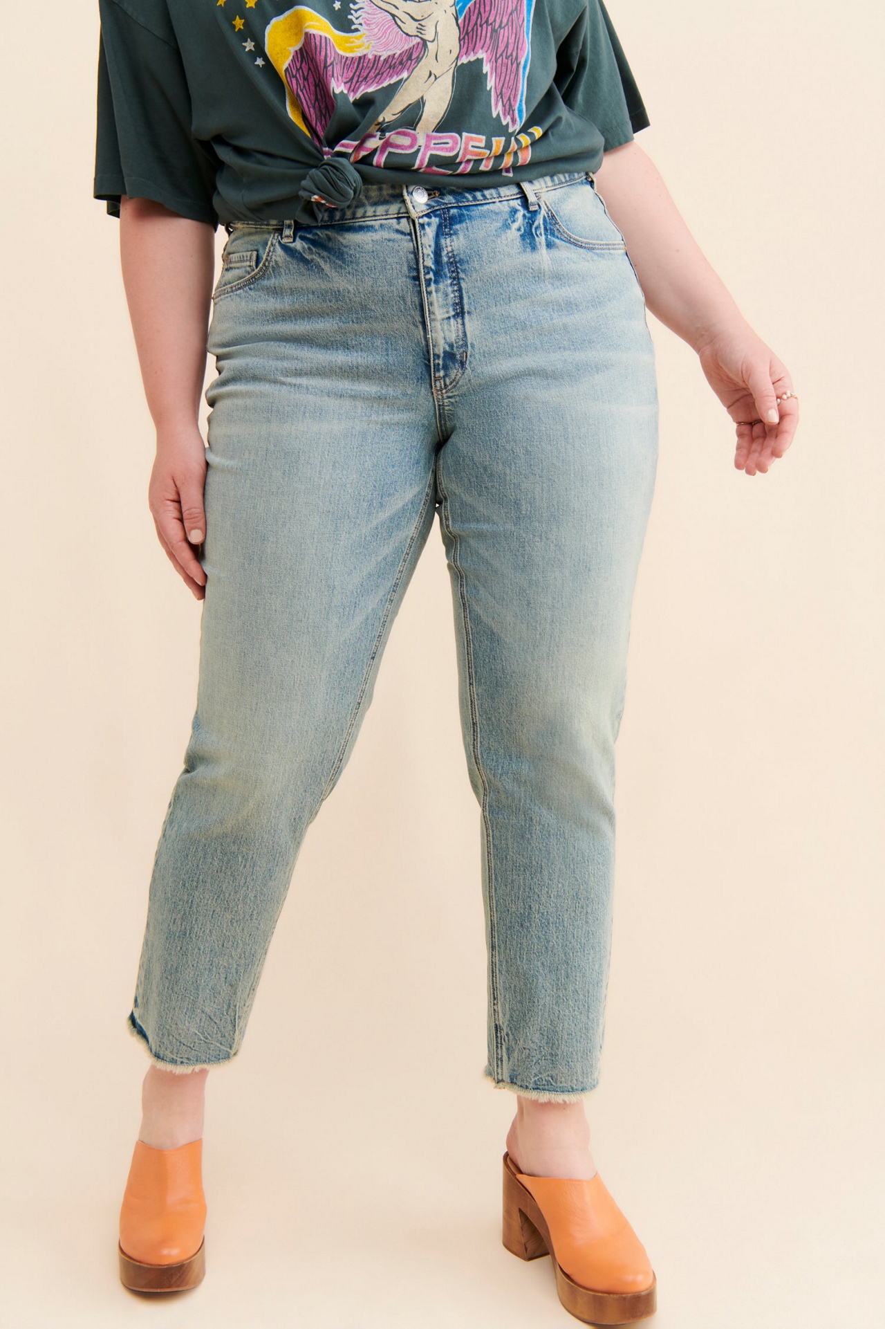 Pilcro High-Rise Vintage Straight Jeans