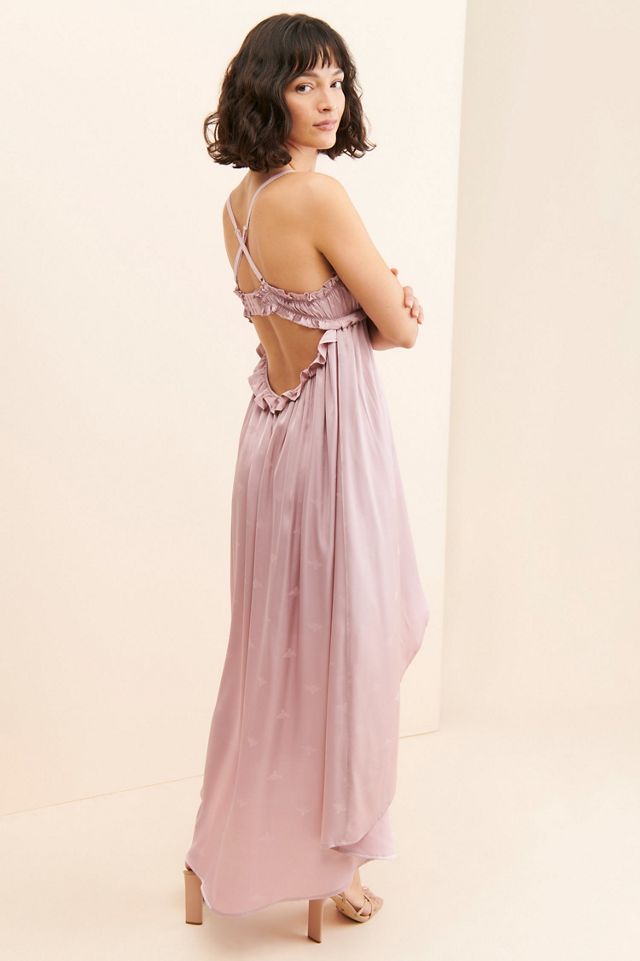 Allina Liu Lettuce Cutout Dress #1