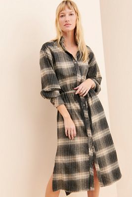 Joie Ardine Plaid Dress