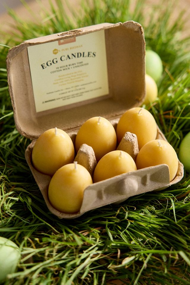 Egg Candles, Set of 6 #1