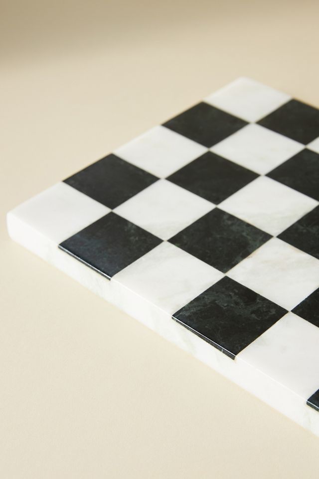 Josie Checkered Marble Cheese Board #2
