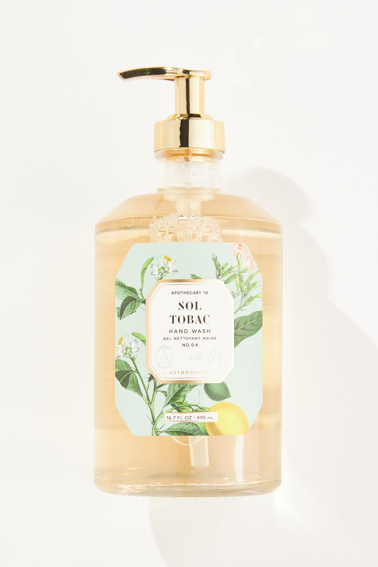 Apothecary 18 Liquid Soap - Sol Tobac, Standard, One Size