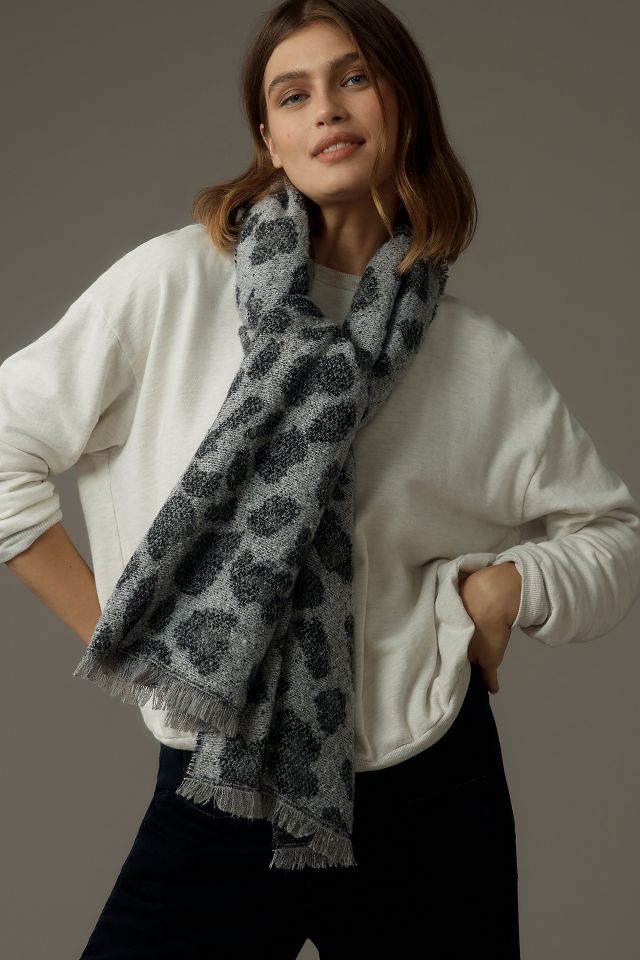 Animal Bouclé Scarf | Anthropologie