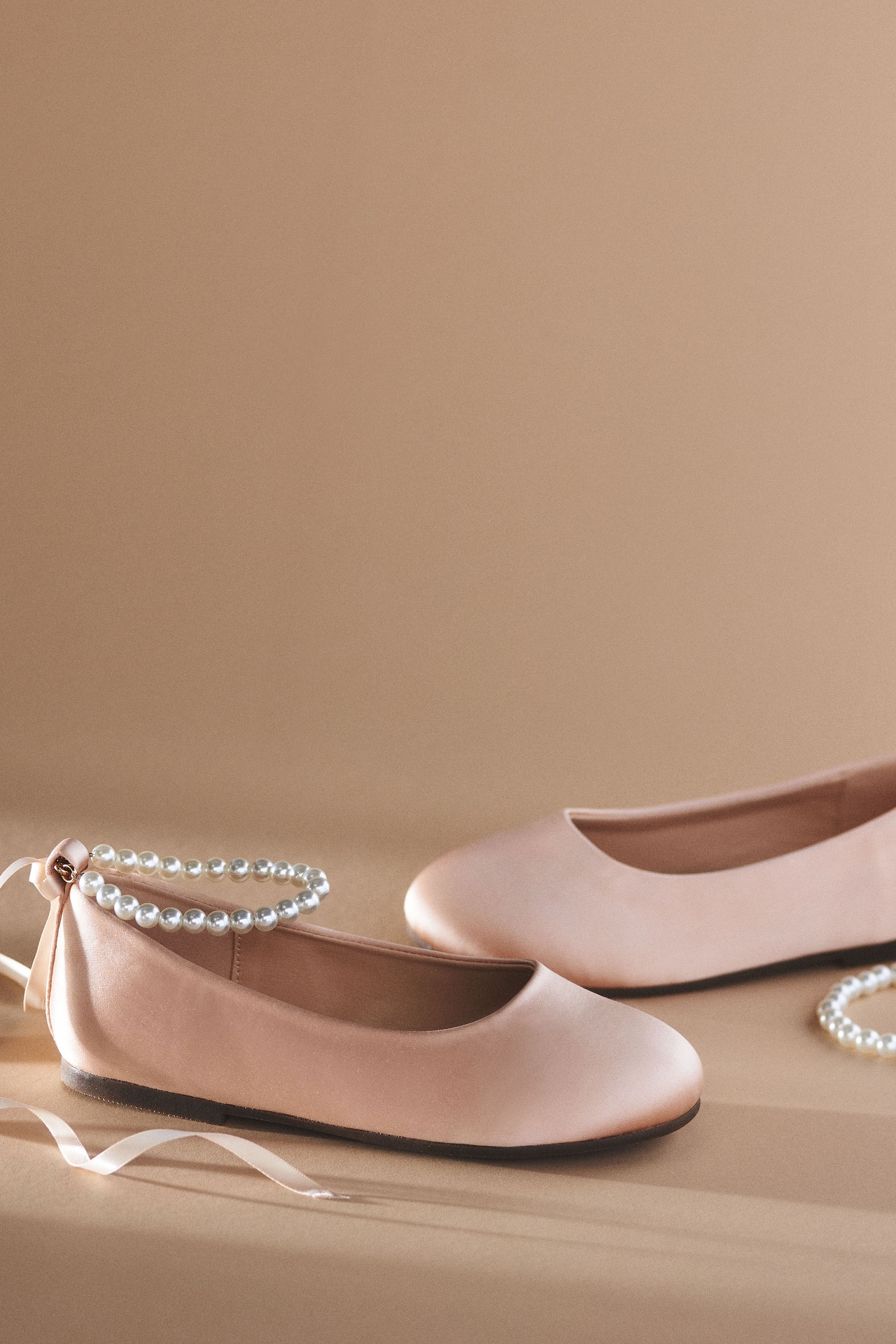 Princess Daliana Pearl Flower Girl Flats