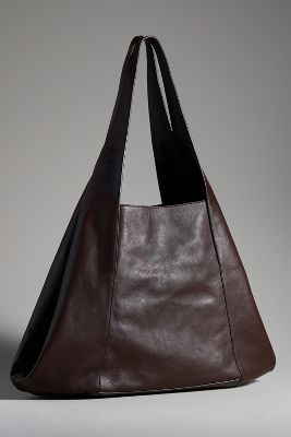 Reformation Vittoria East-west Tote Bag In Brown