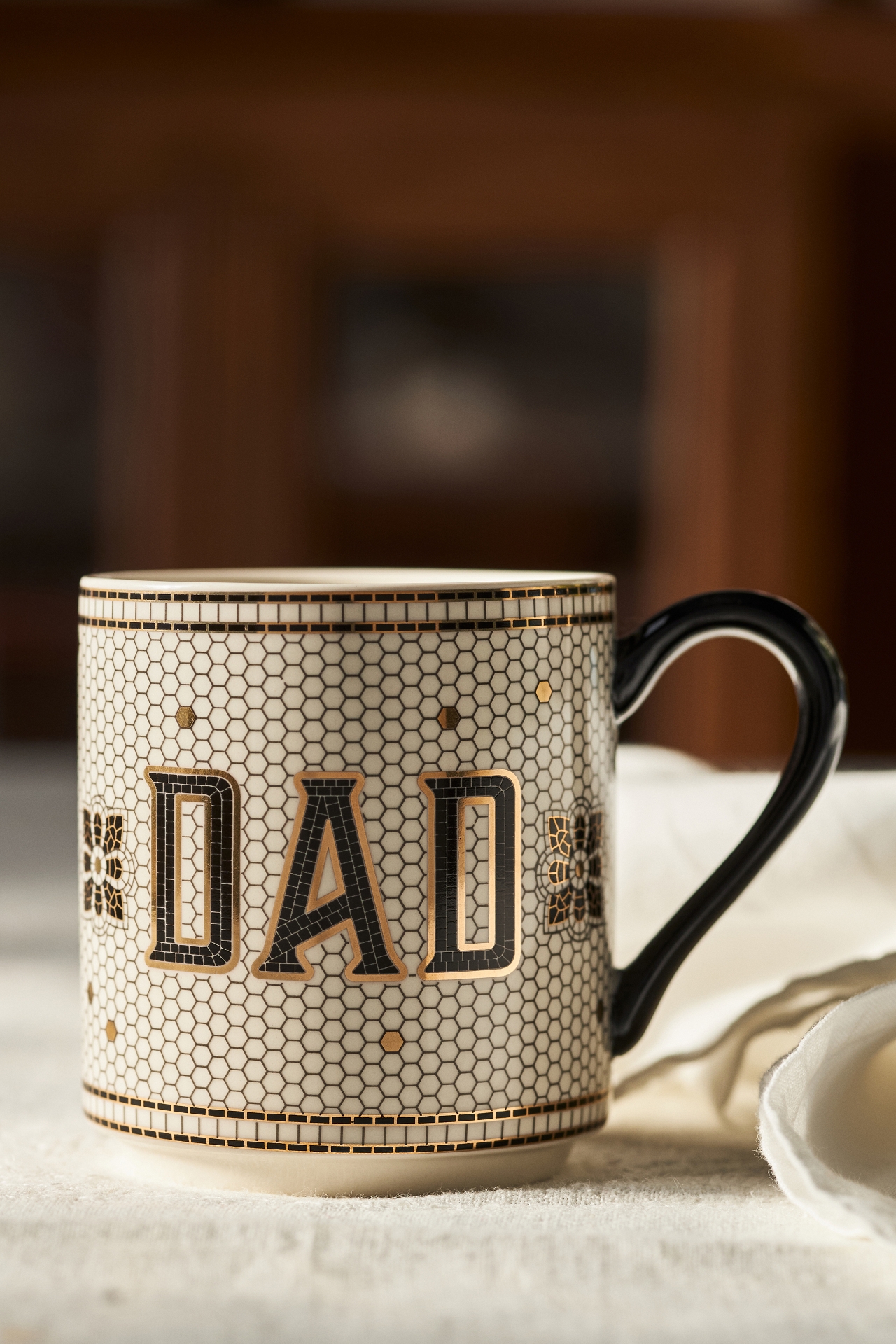 Bistro Tile Mom & Dad Mug