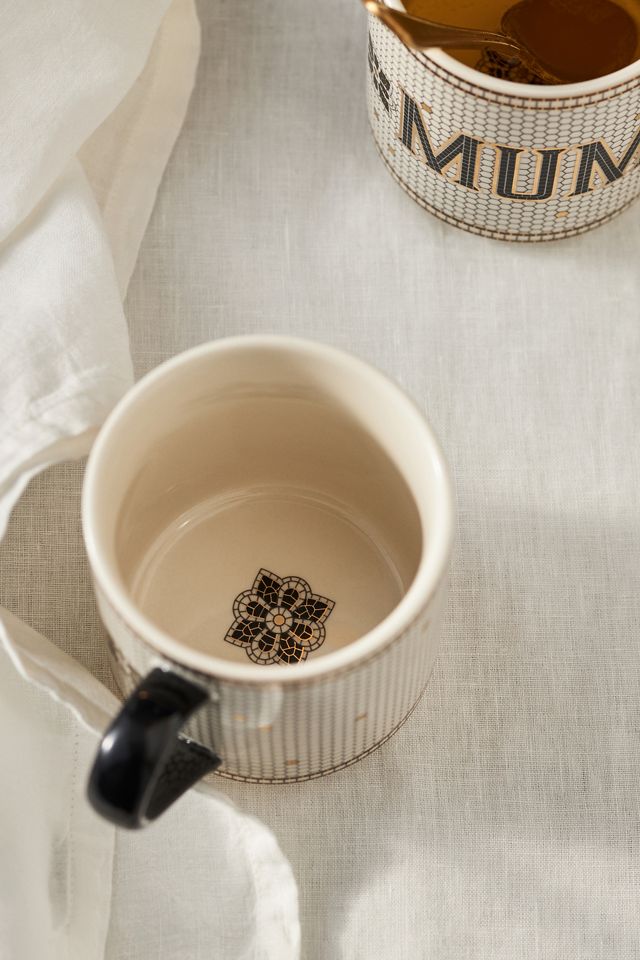 The Bistro Tile Stoneware Mug: Family Edition #1