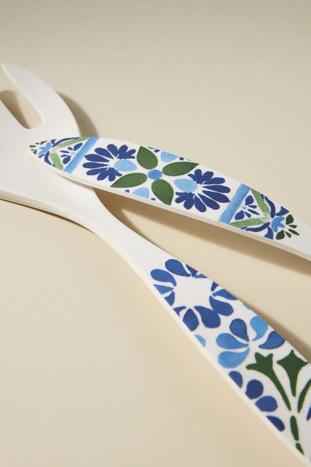 Sea Tile Melamine Serving Set #2