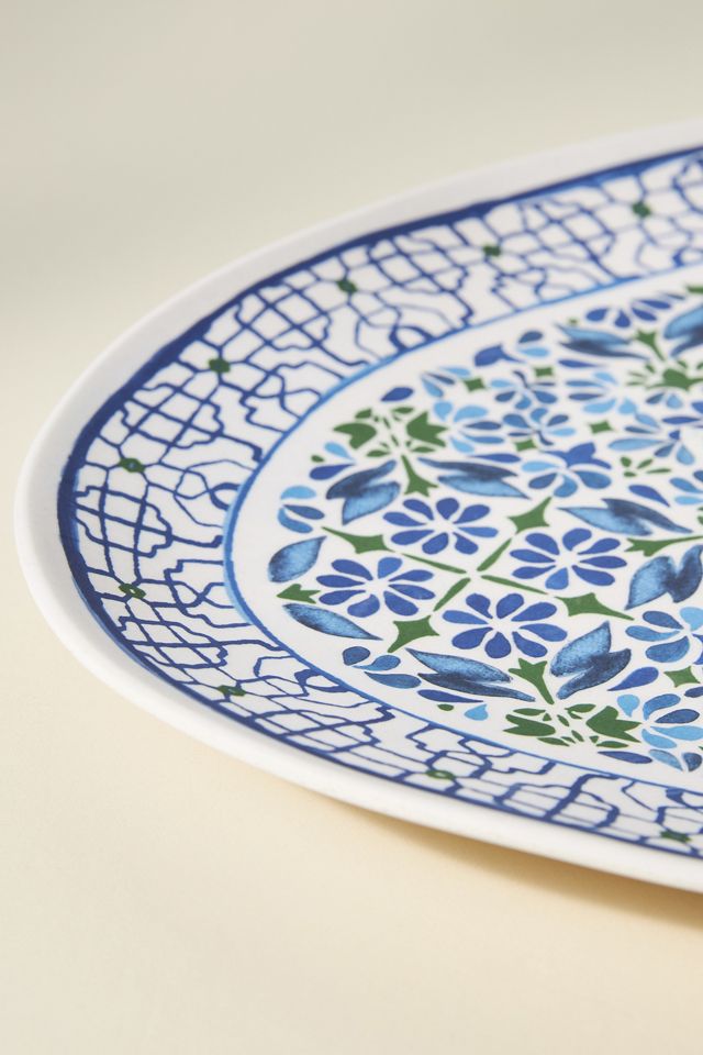 Sea Tile Melamine Platter #2