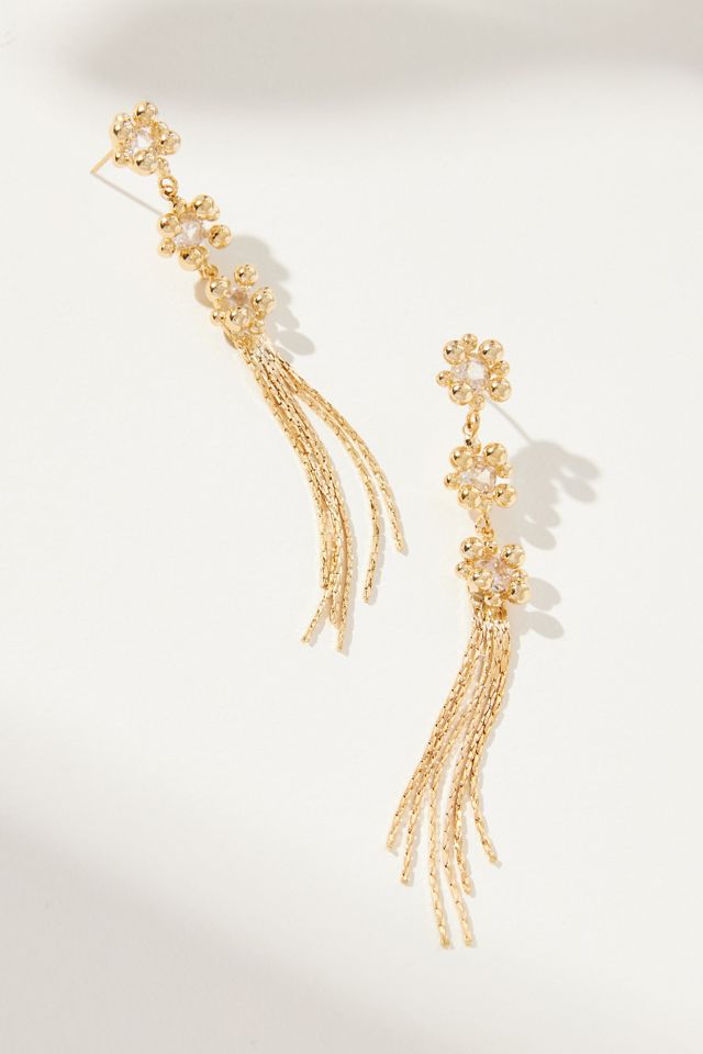 Crystal Ball Drop Earrings Anthropologie