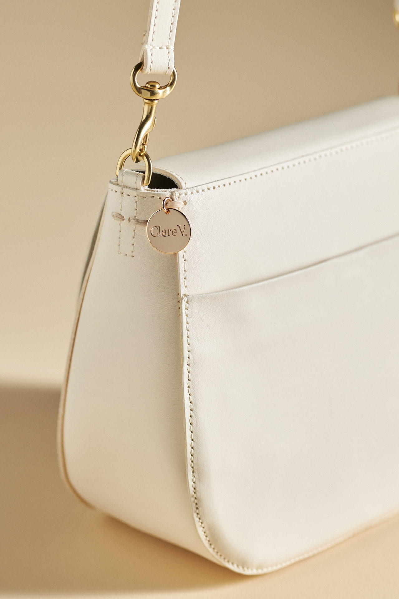 Clare V. Turnlock Louis Bag