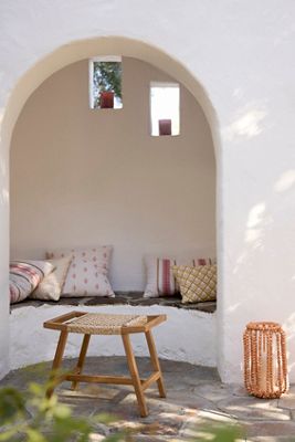 Havana Open Weave Stool