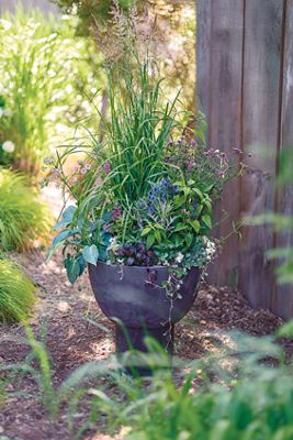 Footed Bowl Concrete Planter