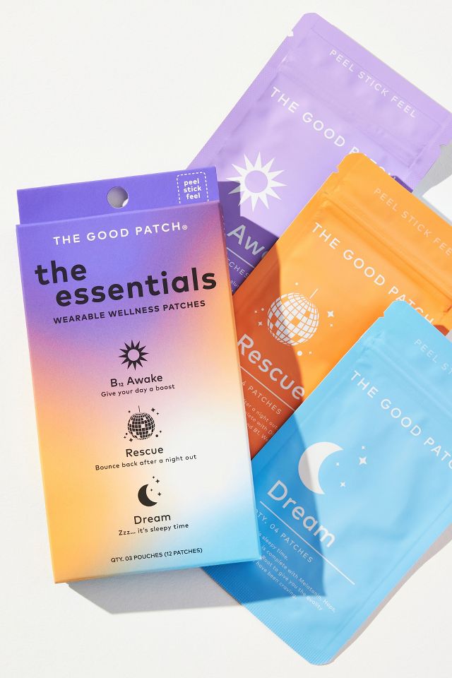 THE GOOD PATCH WOMEN GIFT SET + RESCUE, BE CALM, THINK