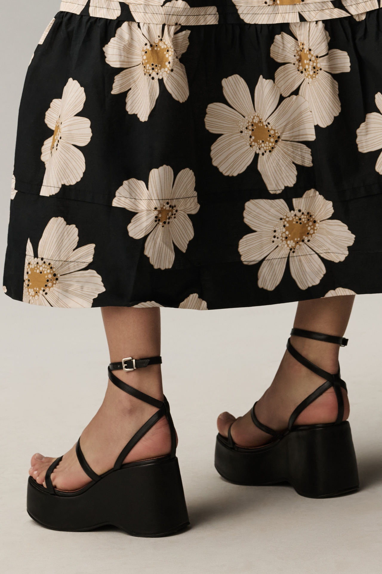 Maeve Strappy Platform Wedge Heels