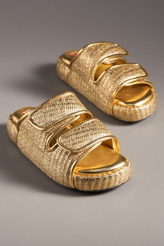 SIMONMILLER Cro Raffia Slide Sandals #2