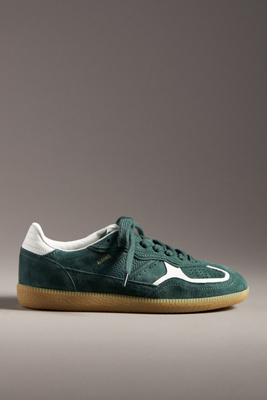 Alohas Tb.490 Suede Low-top Sneakers In Green