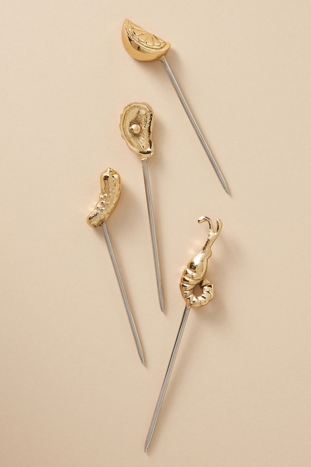 Gamba Cocktail Picks, Set of 4 #1