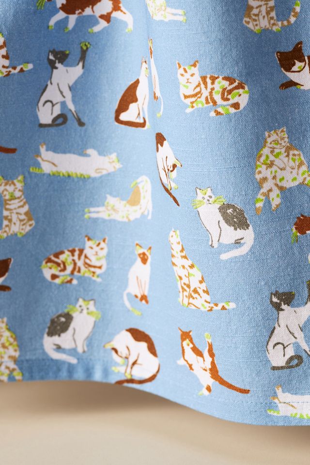 Cat Love Dish Towel #1