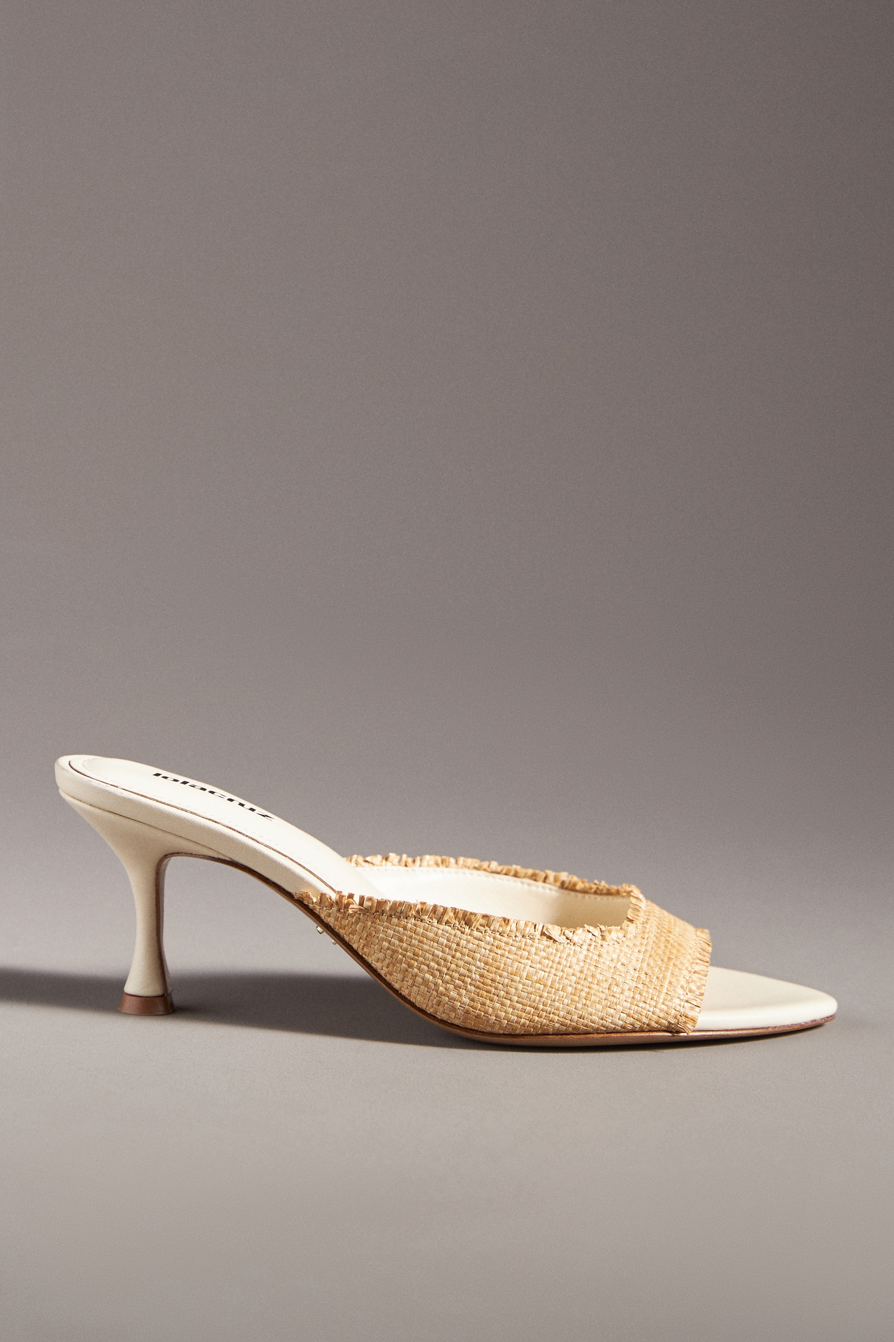 Lola Cruz Melissa Raffia Heels