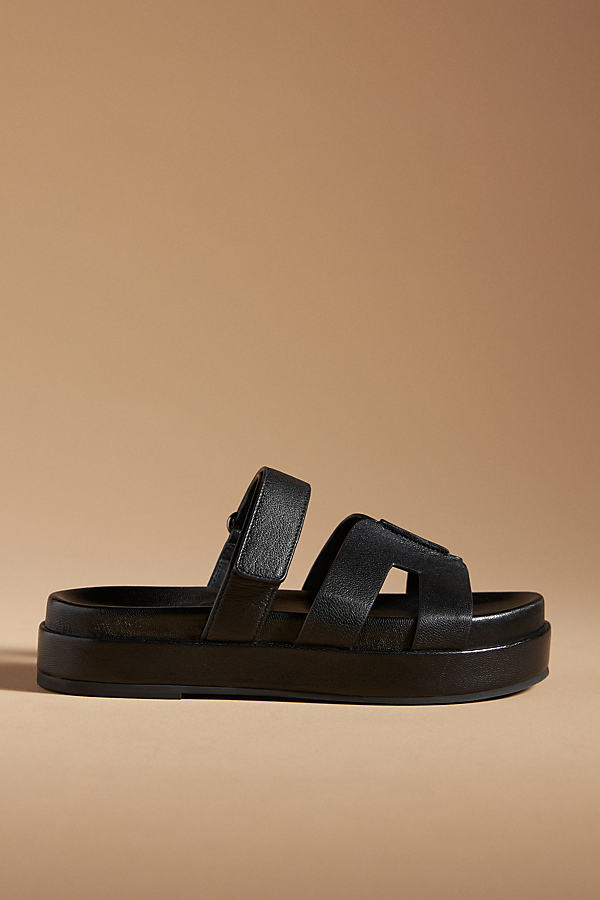 Bibi Lou Platform Sandals In Black