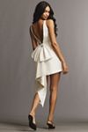 Sachin & Babi Reed Sleeveless Back-Bow Mini Dress