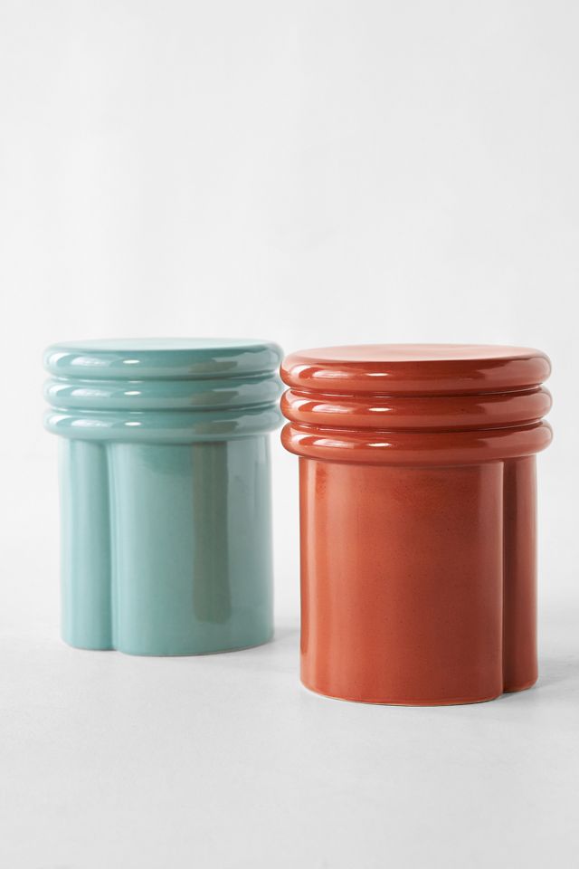 Georgie Ceramic Side Table #1