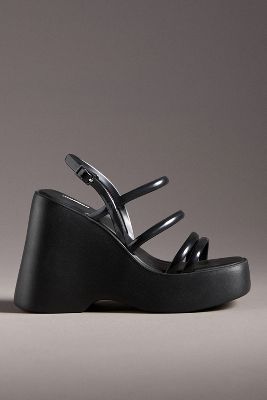 Shop Melissa Jessie Platform Heels In Black