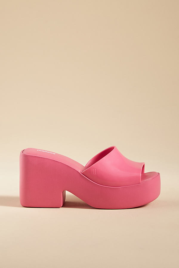 Shop Melissa Posh Heels In Pink