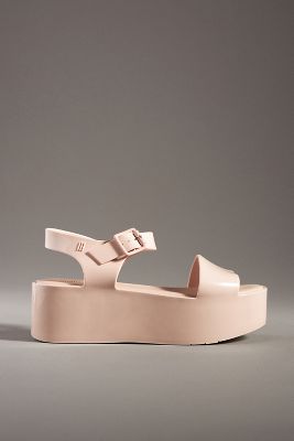 Shop Melissa Mar Platform Sandals In Pink