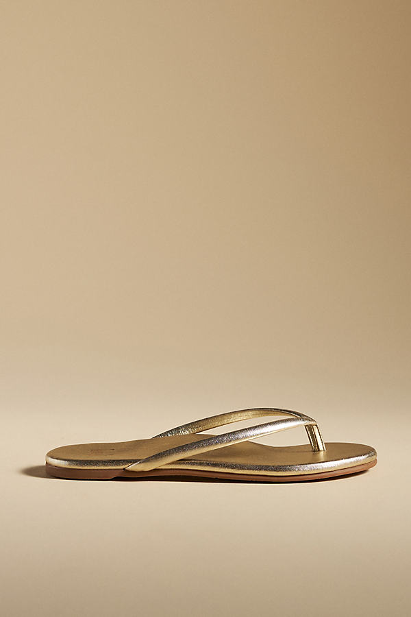 Beek Sunbeam Thong Sandals In Gold