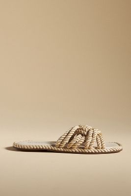 Shop Kelsi Dagger Brooklyn Rope Sandals In White