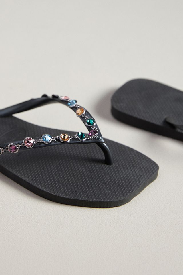 Havaianas Slim Square Luxury Thong Sandals #2