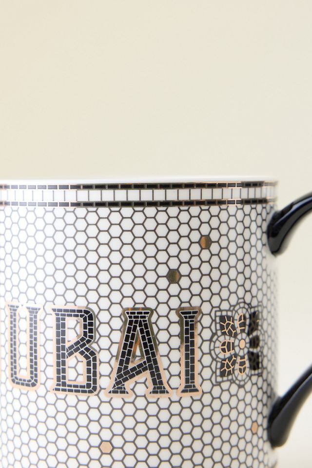 Bistro Tile City Mug #1