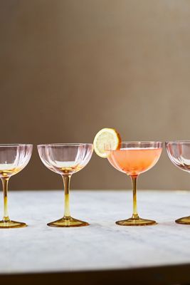 Lille Coupe Glasses, Set of 4
