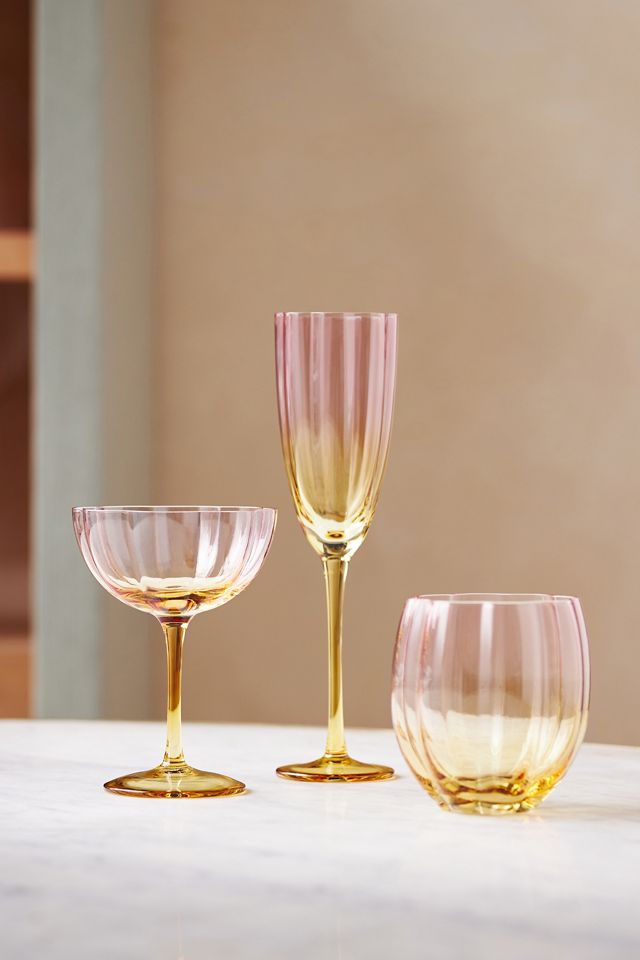 Lille Warm Stemless Wine Glasses, Set of 4 #1