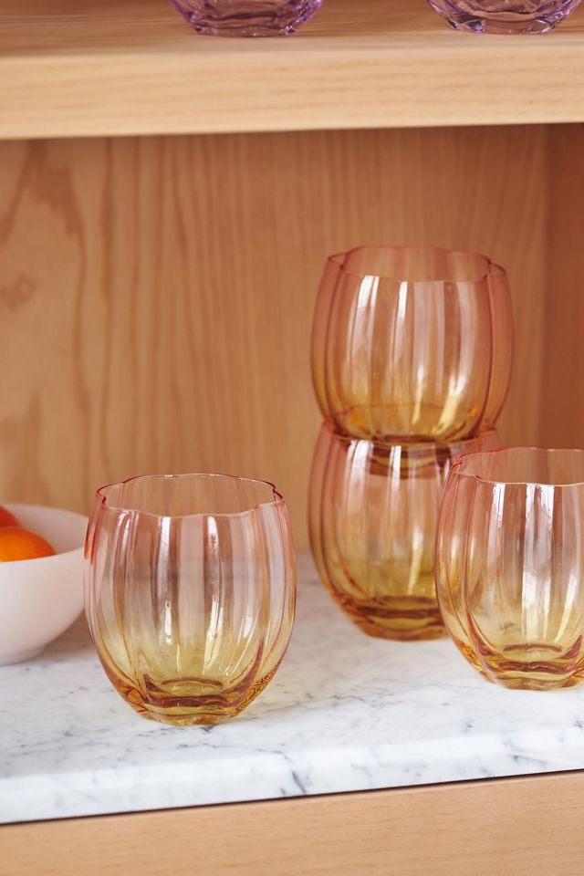 Lille Stemless Wine Glasses, Set of 4