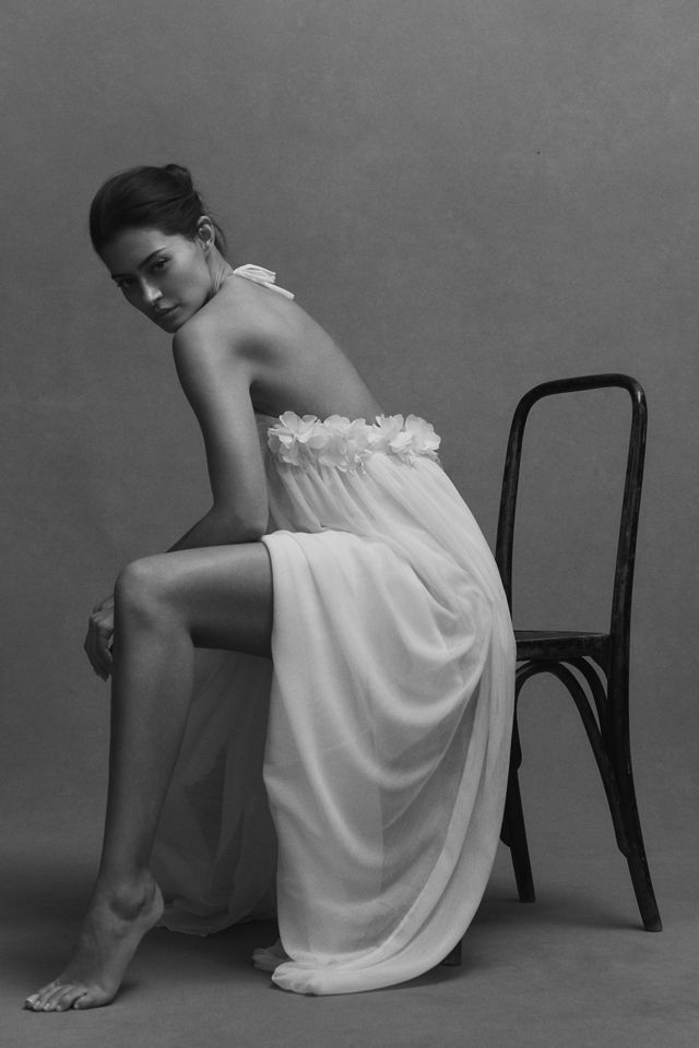 PatBO Maia 3D Floral Hand-Embroidered Wedding Gown #5