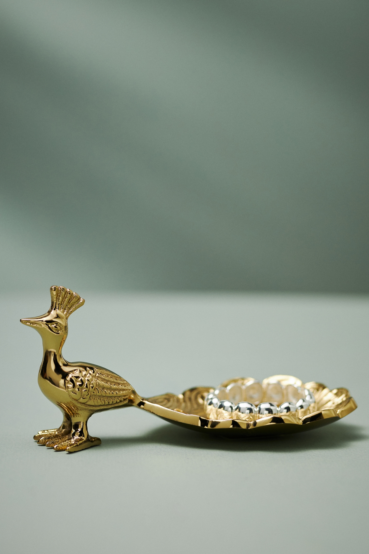 Peacock Trinket Dish