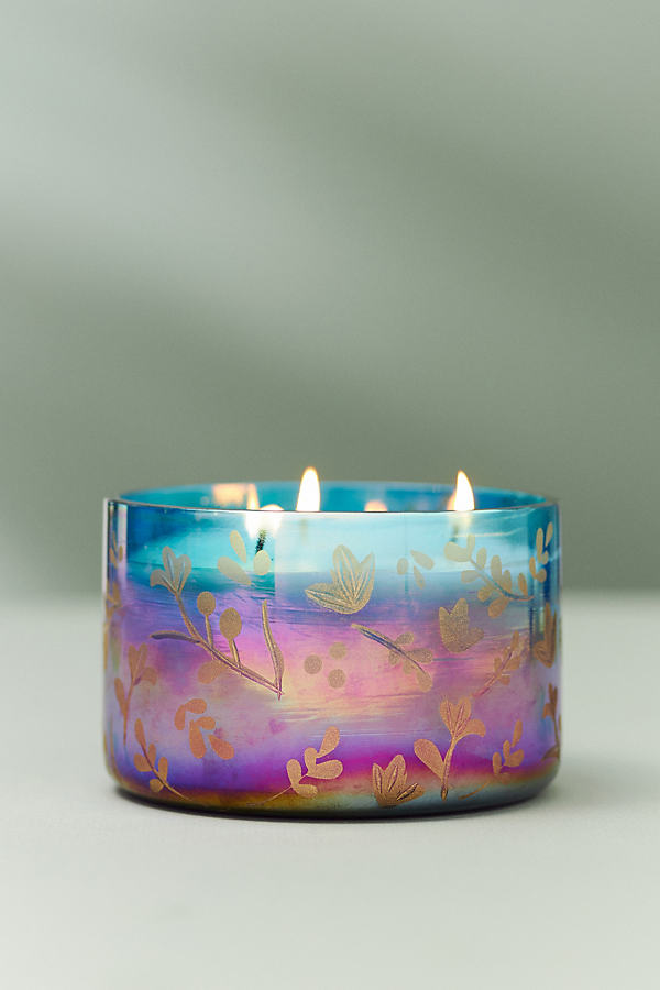 Caldera Floral Peony Blush Glass Candle