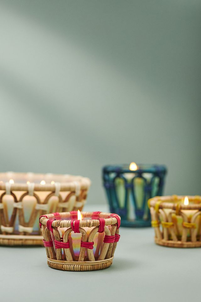 Cabano Woody Sea Misted Santal Rattan Candle #1