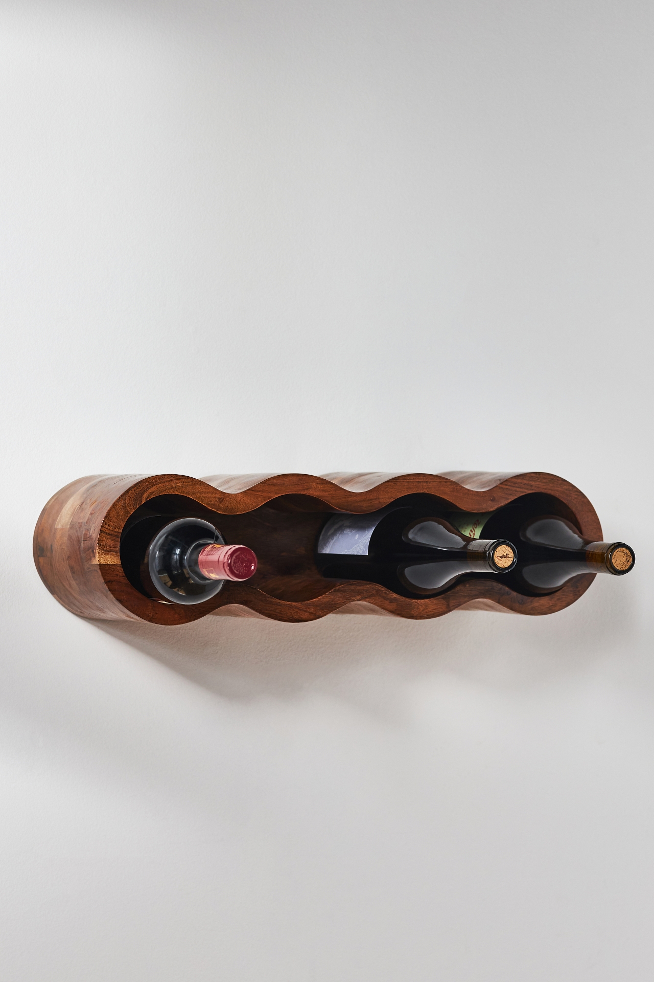 Wavy Wall Wine Rack