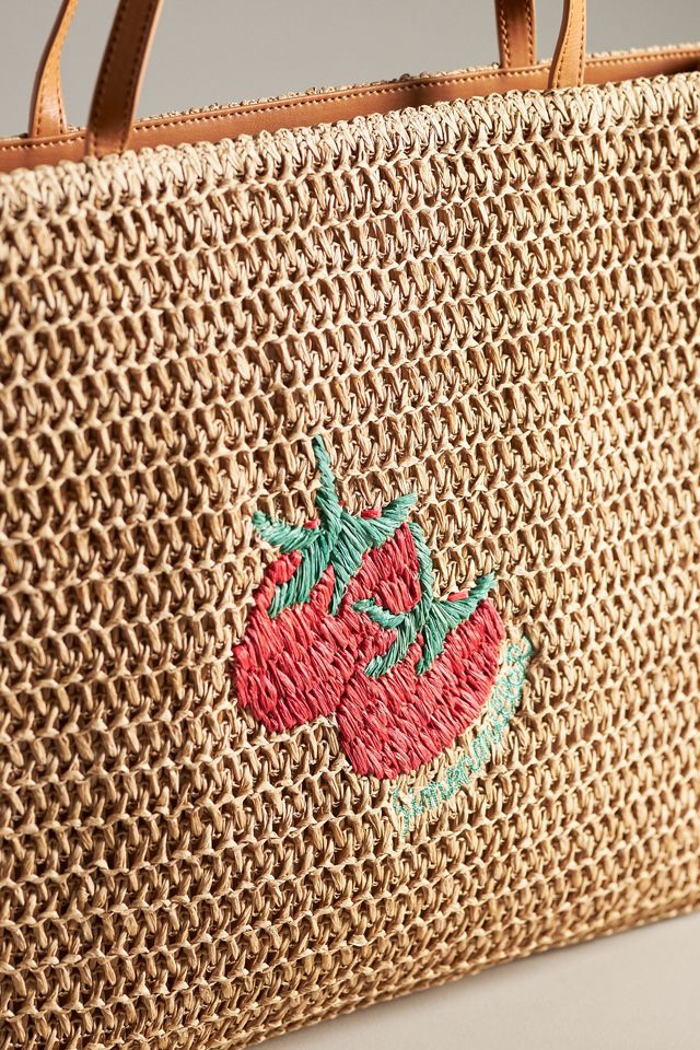 Simon Miller Raffia Tomato Tote #3