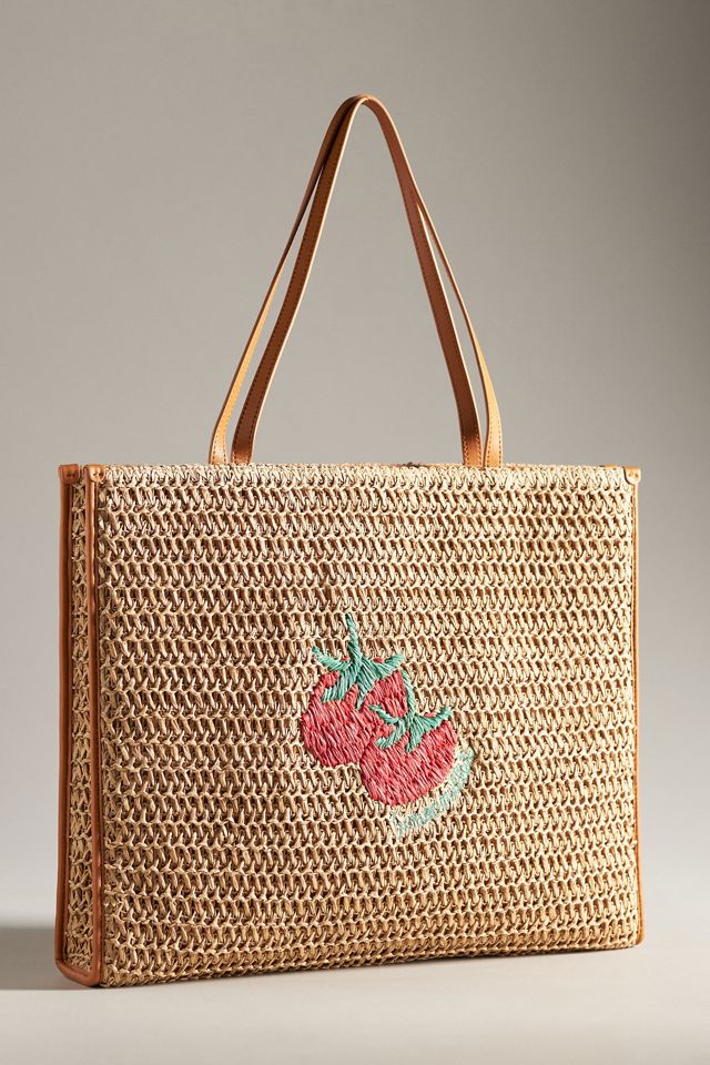 Simon Miller Raffia Tomato Tote #1