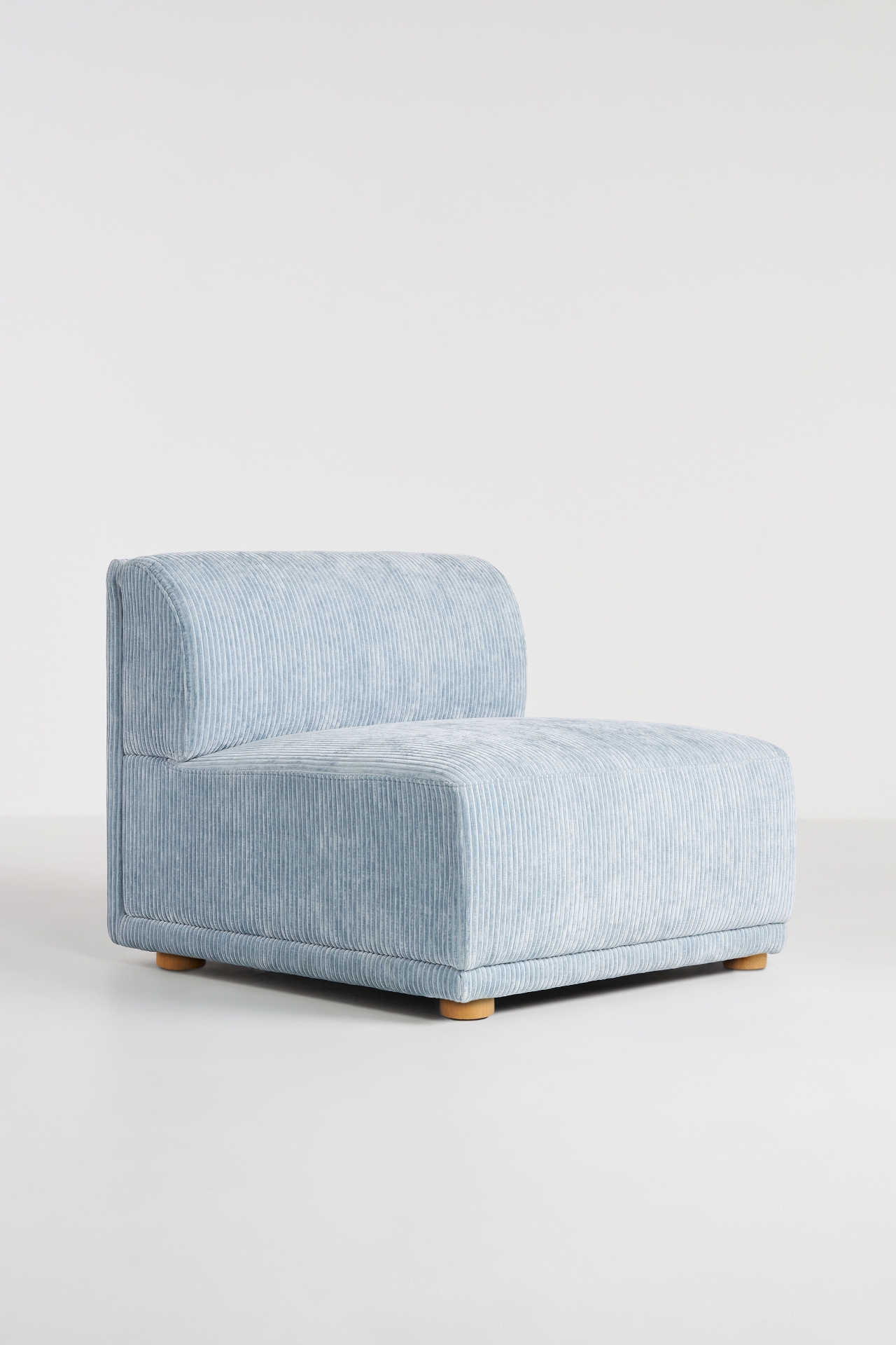 Corduroy Celine Modular Armless Chair